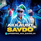 Telegram profile photo for FREE FIRE AKKOUNT | SAVDO