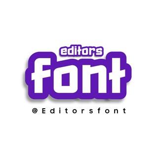 Telegram profile photo for Editors Font