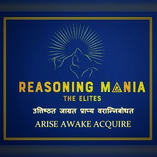Telegram group profile photo for Reasoning mania(The ELITE)