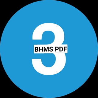 Telegram profile photo for 3rd Bhms Notes
