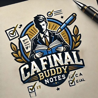Telegram profile photo for CA Final Buddy Notes