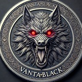 Telegram profile photo for VANTABLACK CRYPTO🐺