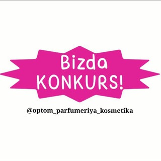 Telegram profile photo for 🌸KONKURS OPTOM PARFUMERIYA KOSMETIKADA🌸