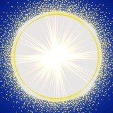 Telegram profile photo for crystal and indigo guide to the galaxy