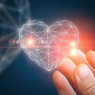 Telegram profile photo for your heart says🗣🫀