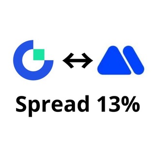 Telegram profile photo for Spread Gate ↔ Mexc 13%