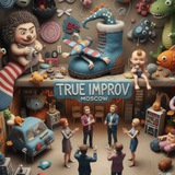 Telegram profile photo for TRUE IMPROV MOSCOW