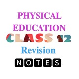 Telegram profile photo for Class 12th Physical Education Notes