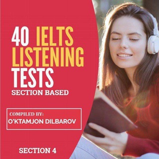 Telegram profile photo for 40 IELTS LISTENING TEST