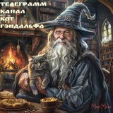 Telegram profile photo for Кот Гэндальфа 🐈🧙