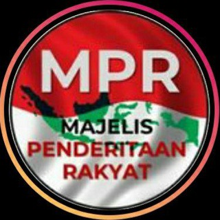 Telegram profile photo for MPR-Majelis Penderitaan Rakyat