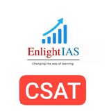 Telegram profile photo for CSAT by Enlight IAS Toppers Team