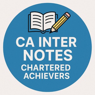 Telegram profile photo for CA Inter Notes (Chartered Achievers)