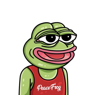 Telegram profile photo for Peace Frog - PEPE ORIGIN - PORTAL