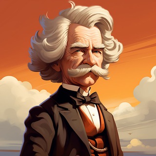 Telegram profile photo for Записки Марка Твена