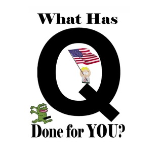 Telegram profile photo for What Has Q Done For You? #WHQD4U