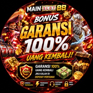 Telegram profile photo for MAINSLOT88 - AGEN SLOT TERBAIK 2026