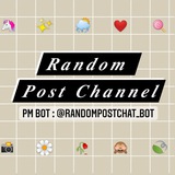 Telegram profile photo for ★彡RANDOM POST彡★