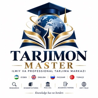 Telegram profile photo for Tarjimon_Master