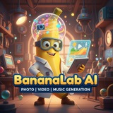Telegram profile photo for BananaLab AI Студия Генерации