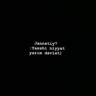 Telegram profile photo for Jannatiy