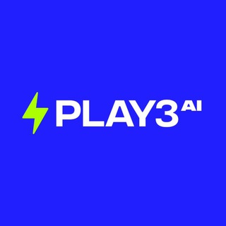 Telegram profile photo for PLAY3.ai