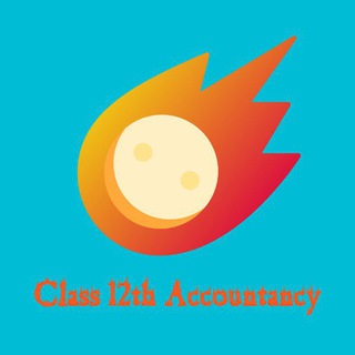Telegram profile photo for Class 12th accountancy notes