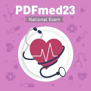Telegram profile photo for PDFmed23 National Exam