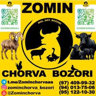 Telegram profile photo for Zomin chorva bozori ๐บ๐ฟ