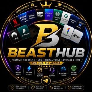 Telegram profile photo for Beast Hub ( π΅βπ·βπ΄βπ΄βπ«βπΈβ)