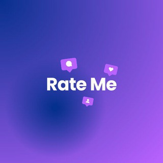 Telegram profile photo for Rate Me | Оцени Меня