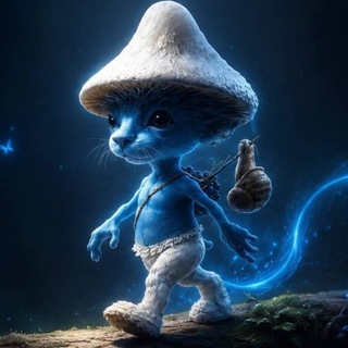 Telegram profile photo for RealSmurfCatOG - $SmurfCat