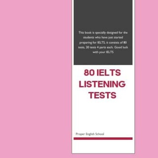 Telegram profile photo for 🎧 80 Listening tests