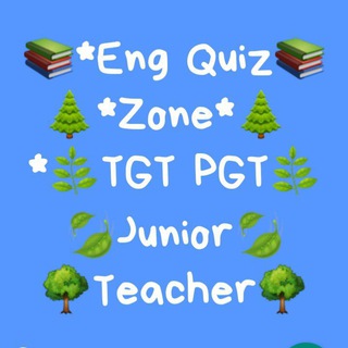 Telegram group profile photo for TGT PGT LT ENG LIT QUIZ Zone️📚2021-22-23-24