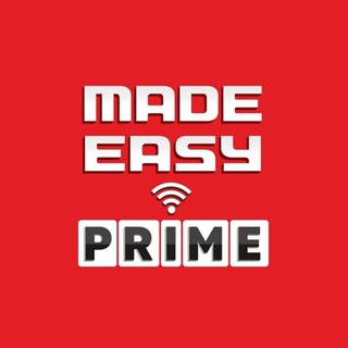 Telegram profile photo for MADE EASY PRIME (Official)