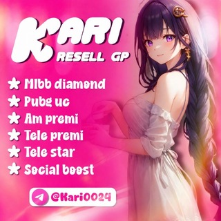 Telegram profile photo for all selling By Kari.