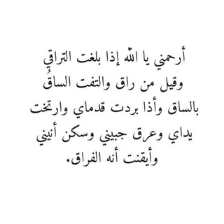 Telegram profile photo for يوم أفنـي.