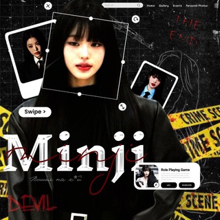 Telegram profile photo for ⊹ ` MINJI | 민지 | OI