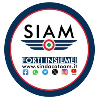 Telegram profile photo for 🇮🇹 SIAM - Sindacato Aeronautica Militare 🇮🇹