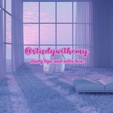 Telegram profile photo for ⿻ 𖥦 @studywithemy 🦋·˚