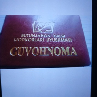 Telegram profile photo for Умарий Турахонов Шер ва Рубоийлари.