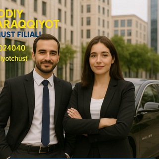 Telegram group profile photo for VODIY TARAQQIYOT CHUST FILIALI