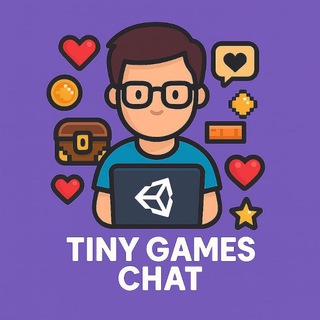 Telegram group profile photo for TinyGames ЧАТ
