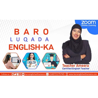 Telegram profile photo for Baro English With Ameera
