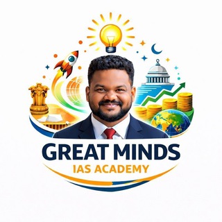 Telegram profile photo for Great Minds IAS Academy 🎯 Target TNPSC Group 1