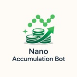 Telegram profile photo for Ӿ Nano (XNO) Accumulation 🌊=⚖️