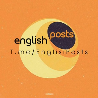 Telegram profile photo for English Posts 🔥