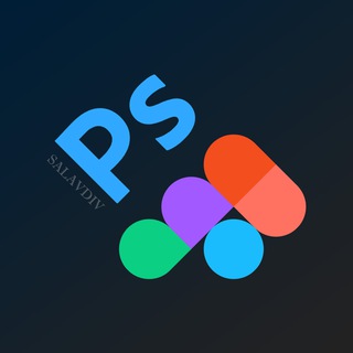 Telegram profile photo for Дизайн | Photoshop | Figma