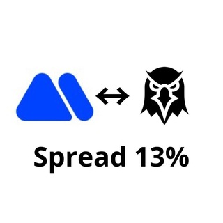 Telegram profile photo for Spread Mexc ↔ Dex 13%