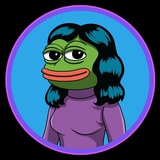Telegram profile photo for MALI By Matt Furie (The First Female Pepe Debut in Corter Vertex)